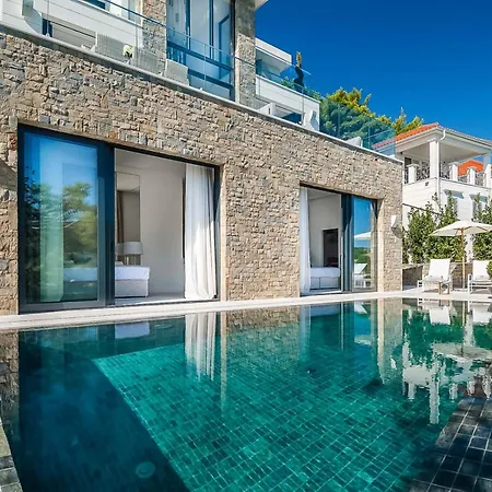 شقة Villa Maslina - Luxury Retreat In Sculci, 5 Bdr With Pool - For B00K,Please Checkk The Pics! Sculci